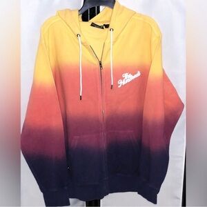 The Hundreds Yellow Zip-Up Hoodie